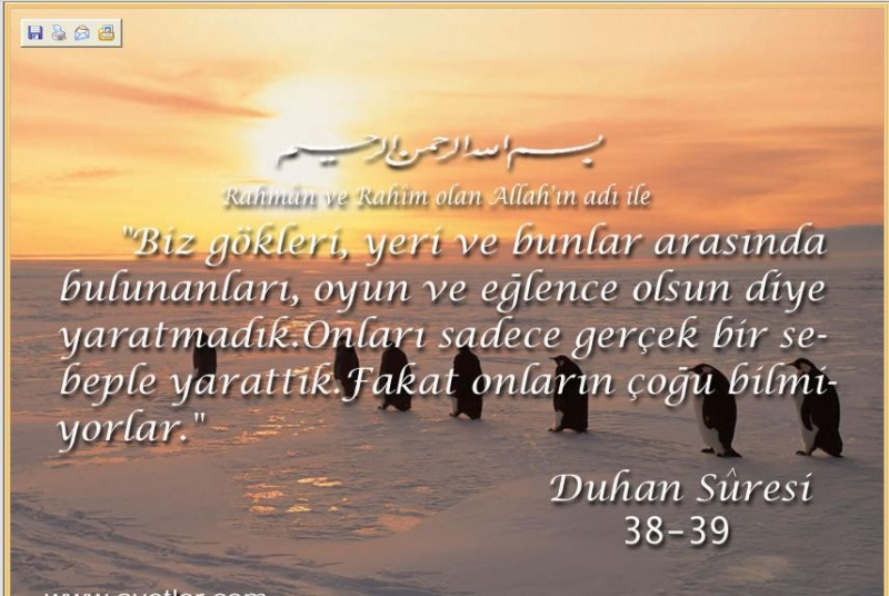 duhan suresi 38-39.ayet