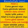 cuma günü ile ilgili hadis
